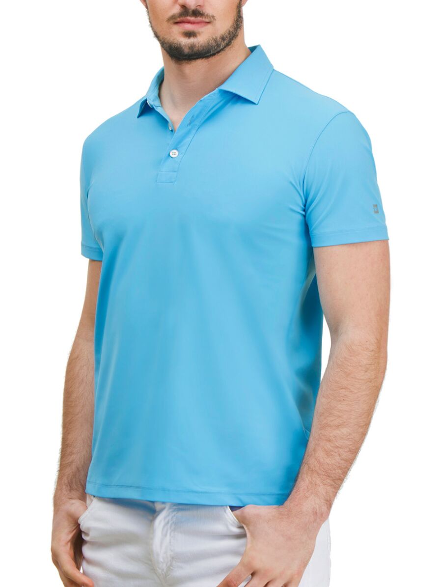 Monte Carlo Men's Polo Shirt. Essential, elegant, made in technological ...