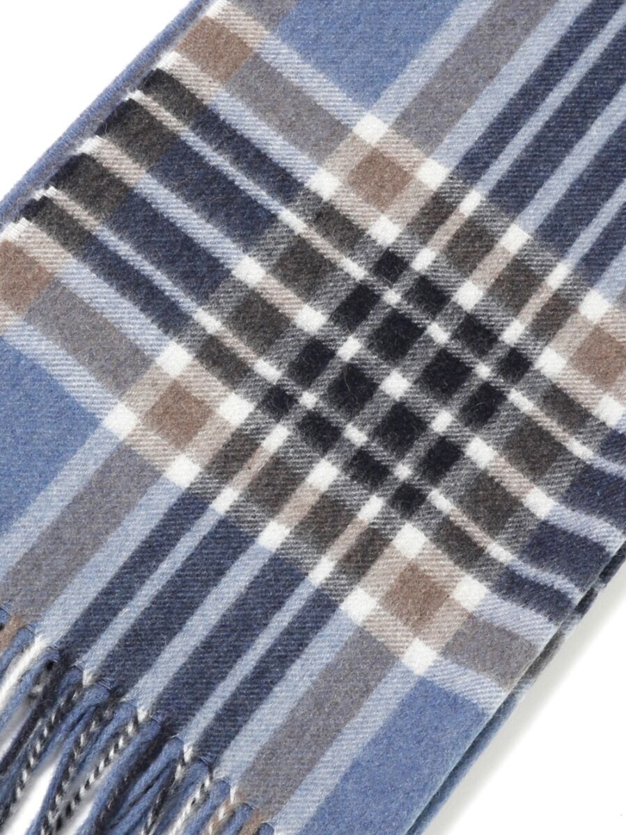 Sciarpa Cashmere azzurra