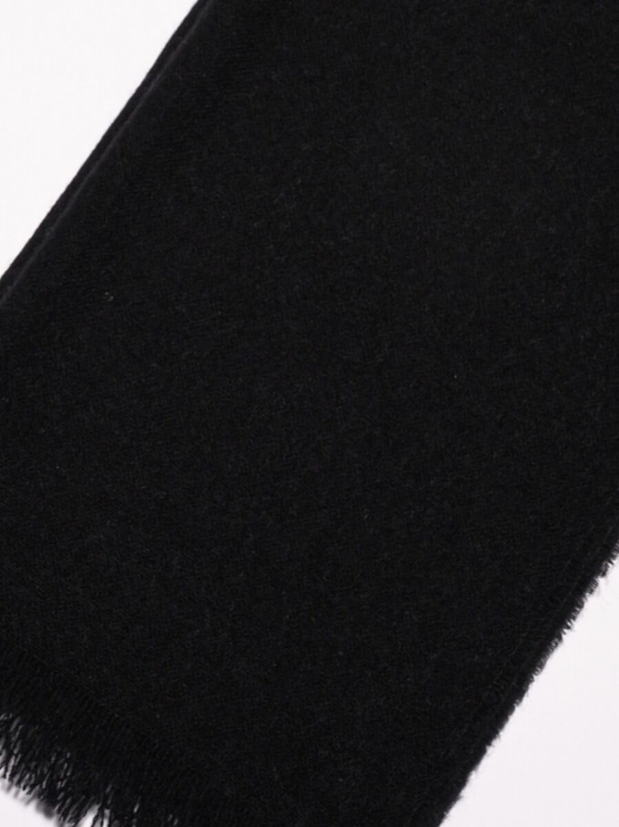 Cashmere Black Scarf