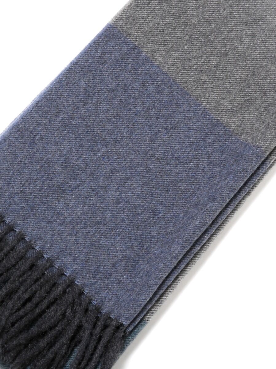 Sciarpa Cashmere Grigio Azzurra