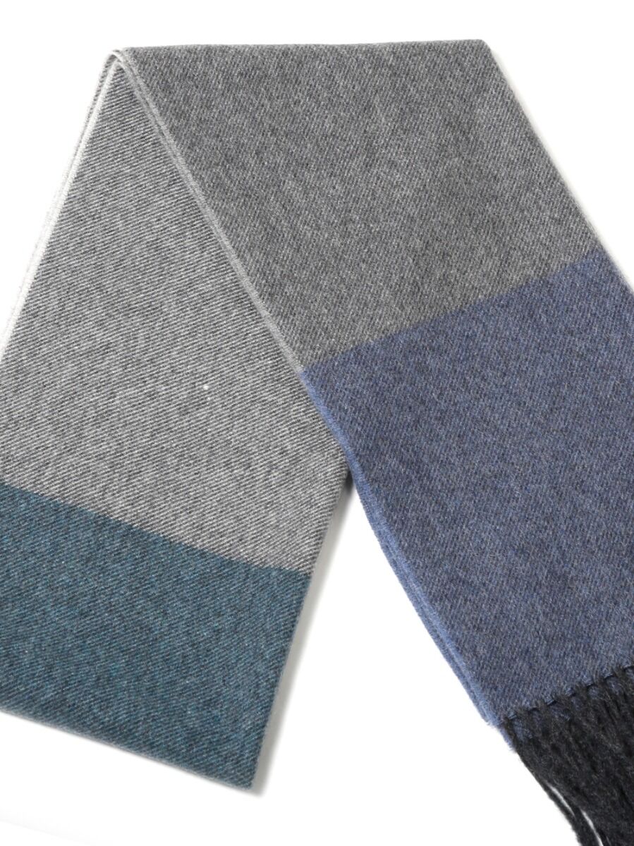 Sciarpa Cashmere Grigio Azzurra