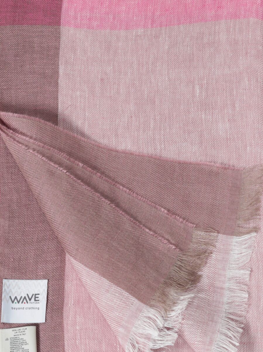 Linen scarf - Rose