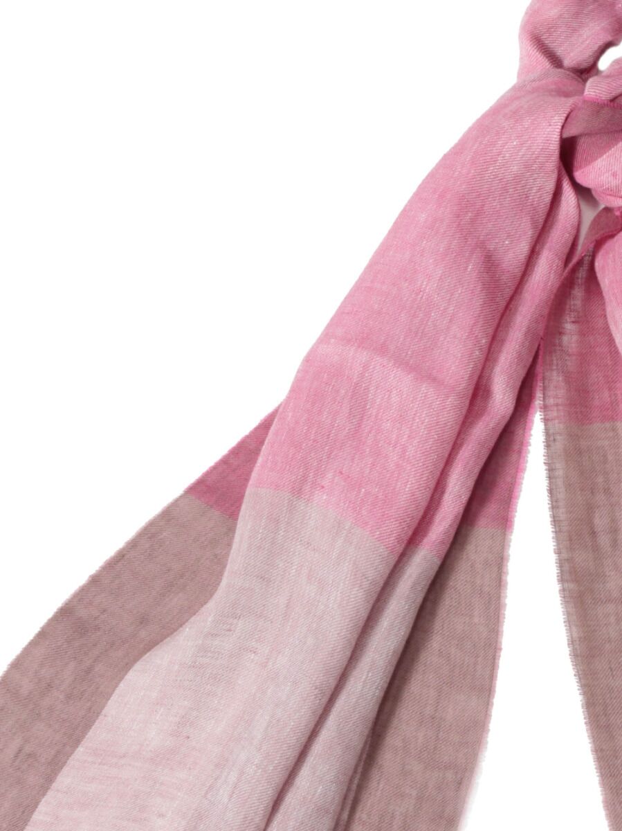 Linen scarf - Rose