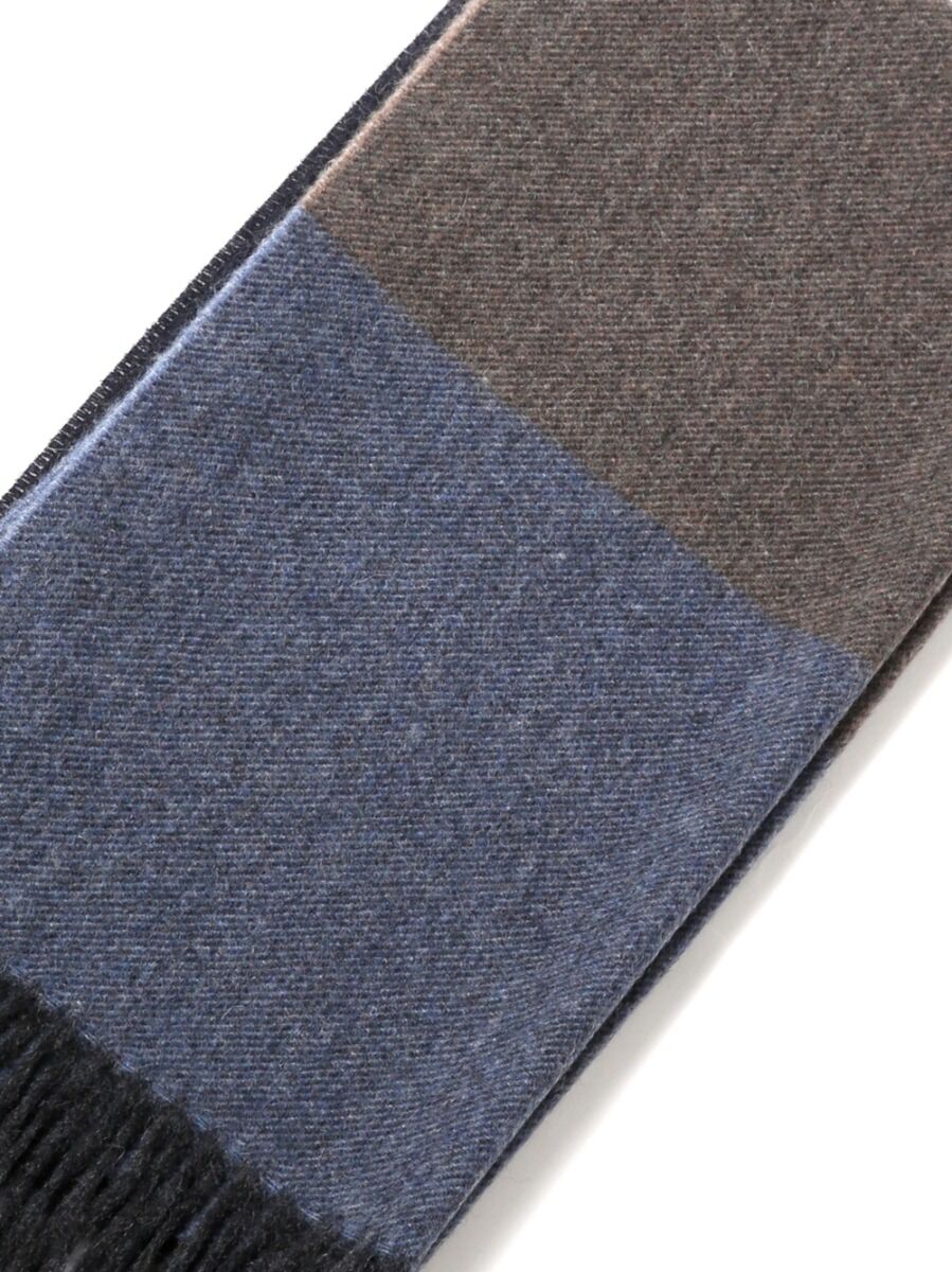 Sciarpa Cashmere Tortora Azzurra