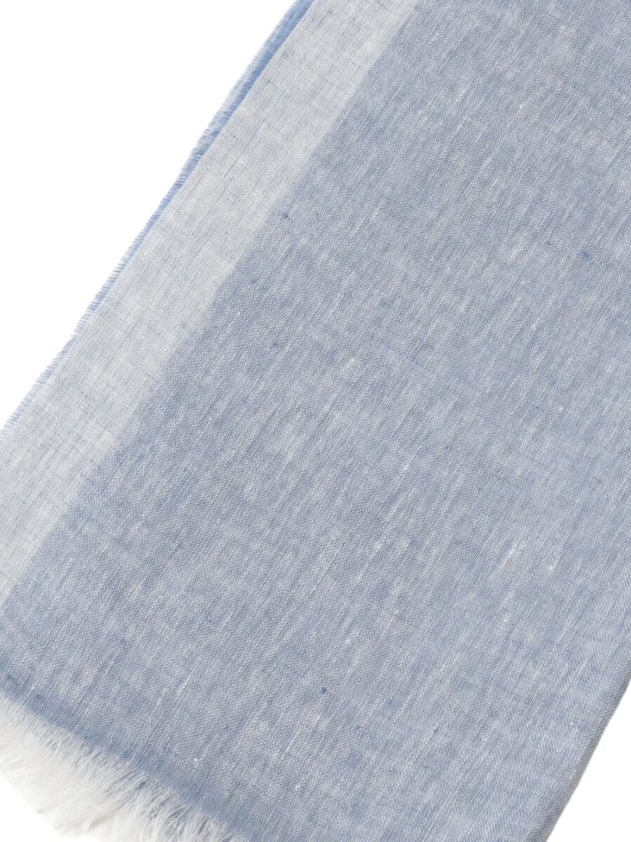Linen stole - Sugar paper blue