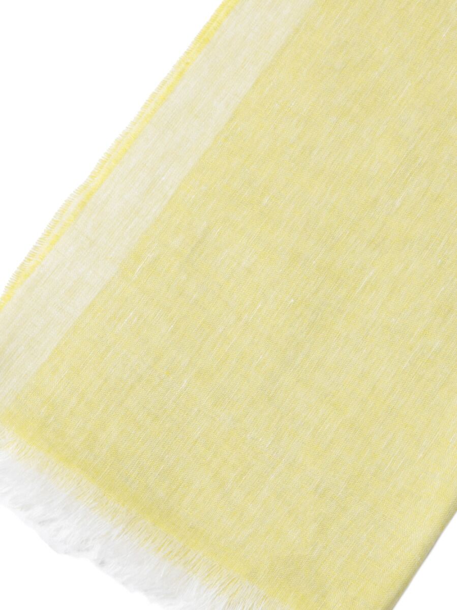 Linen stole - Yellow