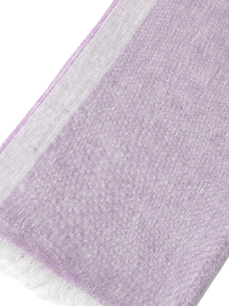 Linen stole - Lilac