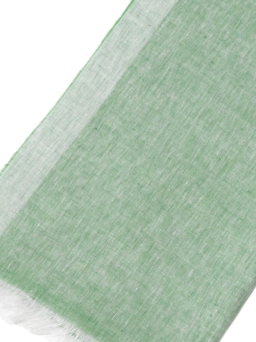 Linen stole - Green