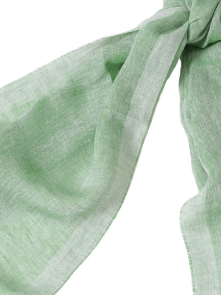 Linen stole - Green