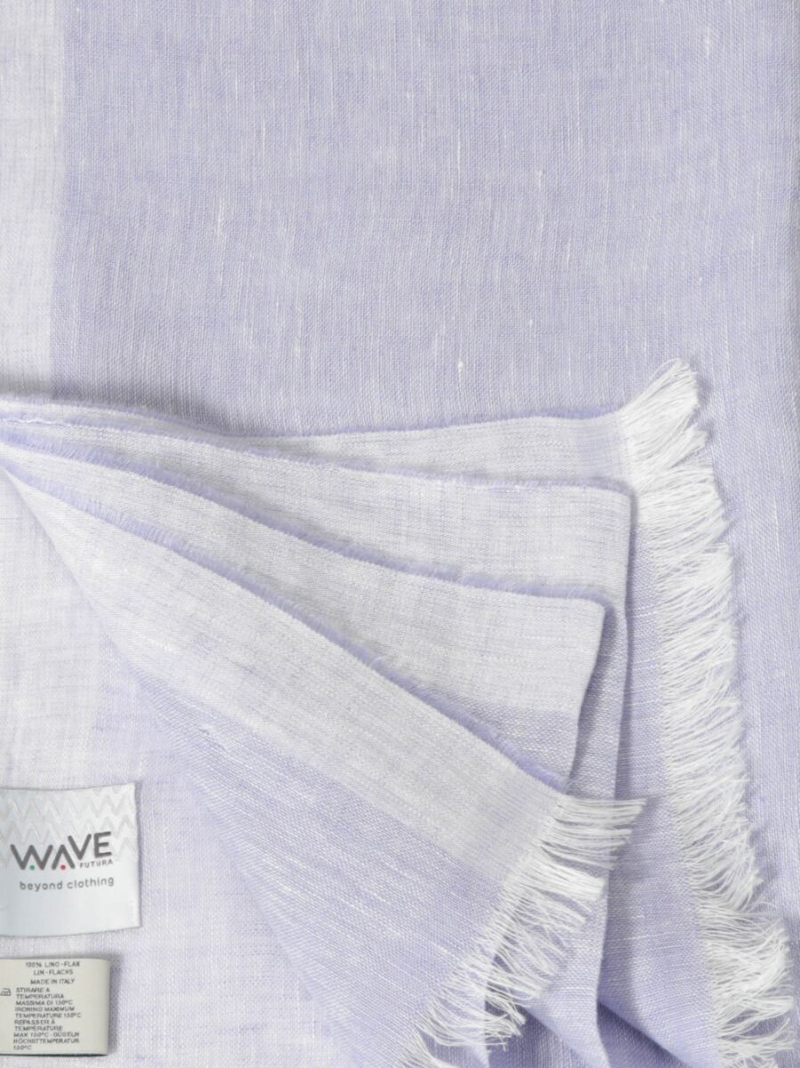 Linen stole - Violet