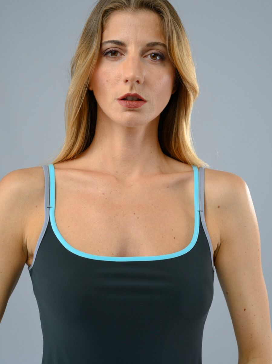 Women's top Maiorca Grey