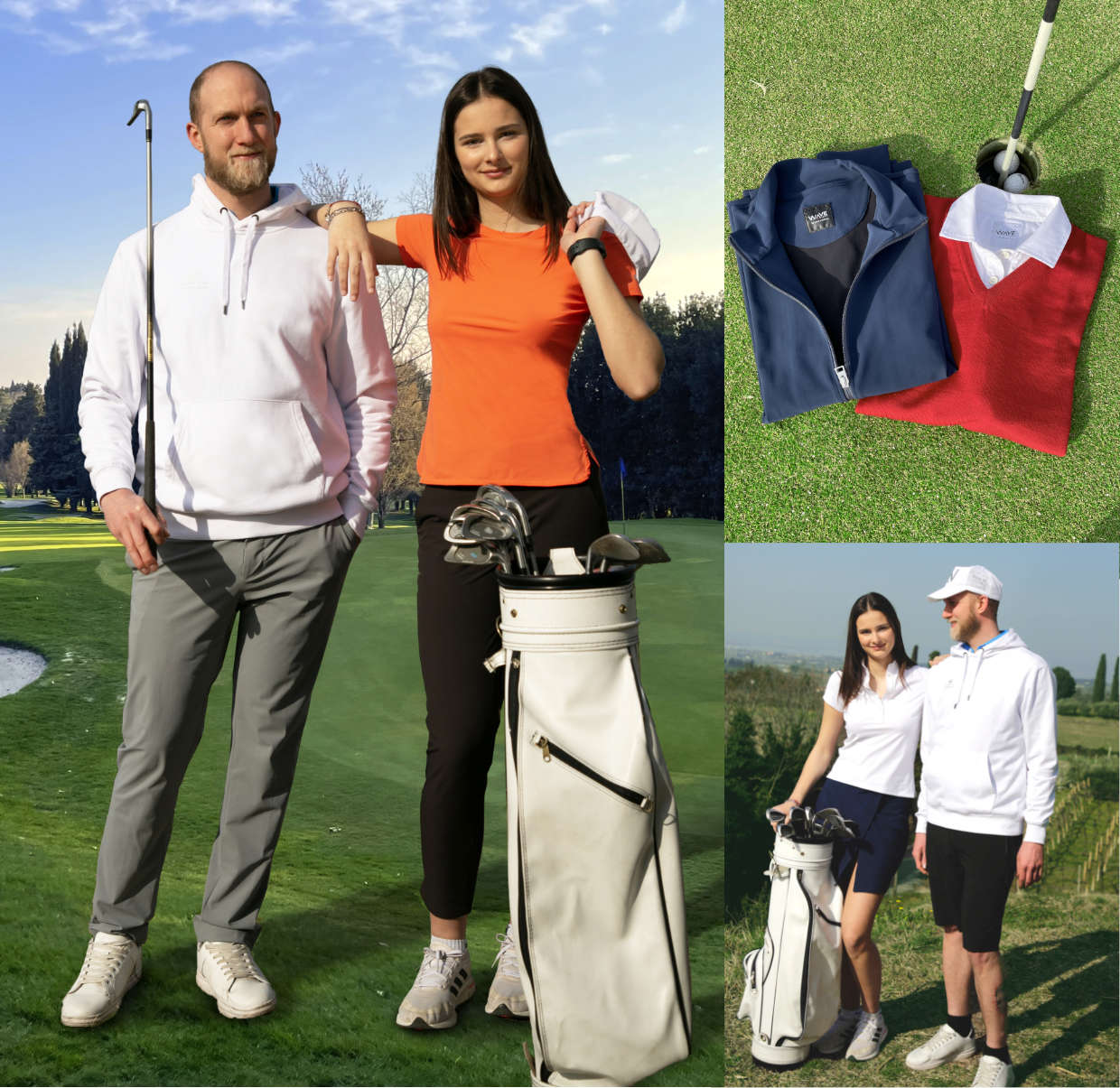 Abbigliamento golf uomo e donna