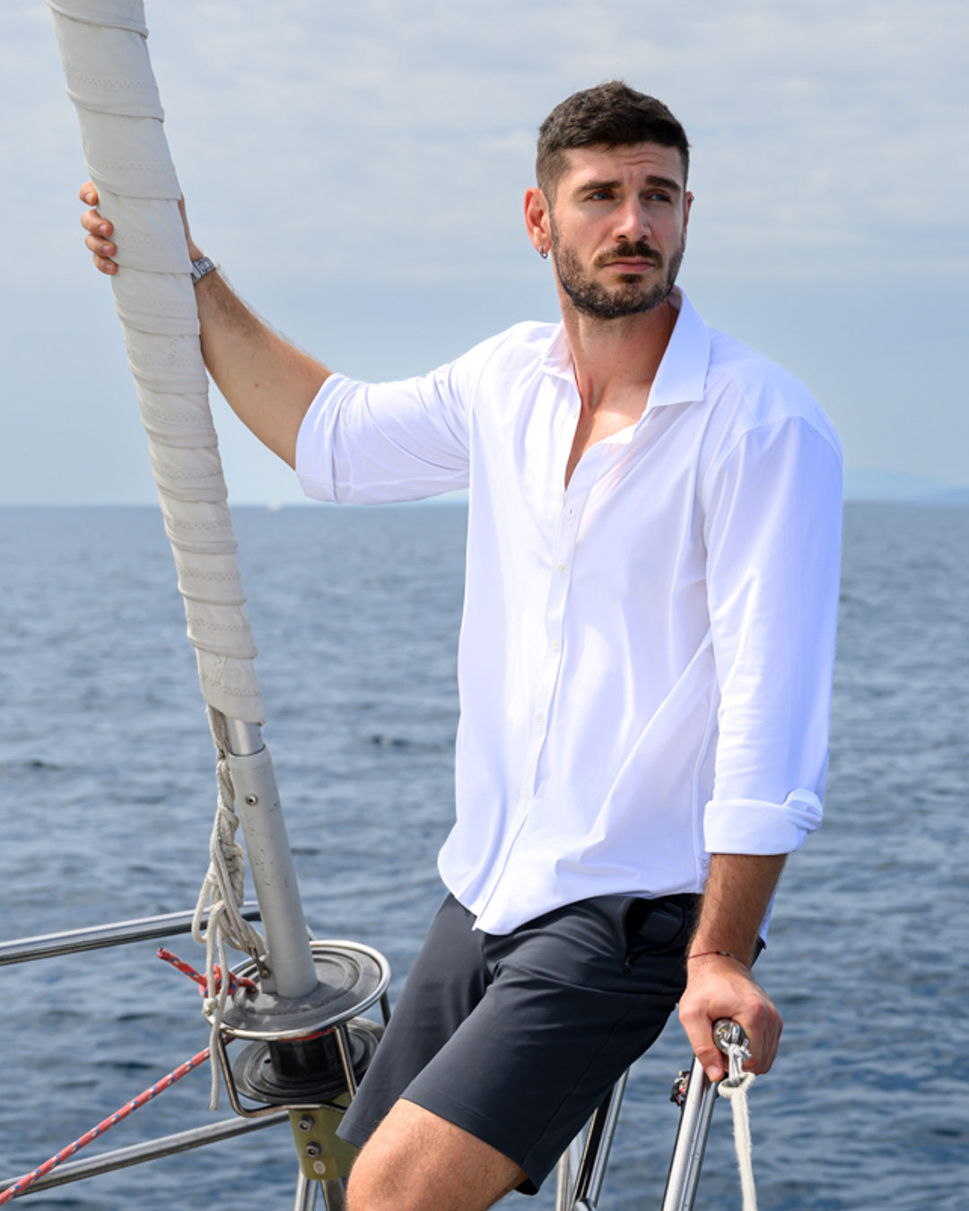 Camicia New York e bermuda Istria