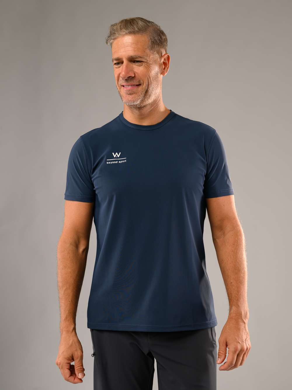 T-shirt uomo sport padel tokyo blu delave