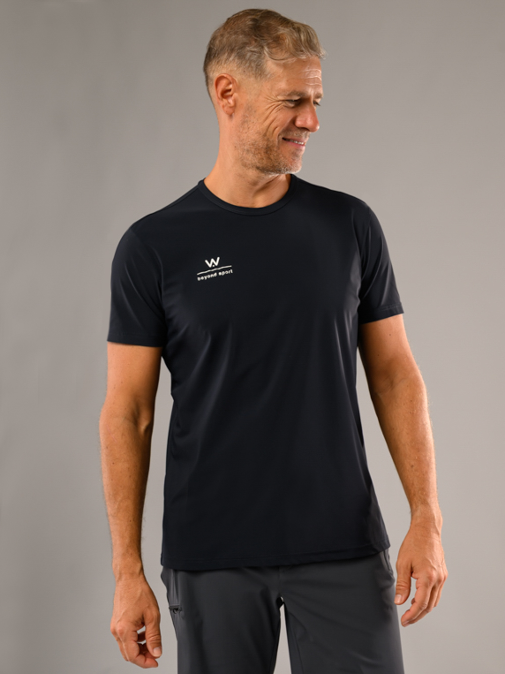 T-shirt uomo sport padel Tokyo blu